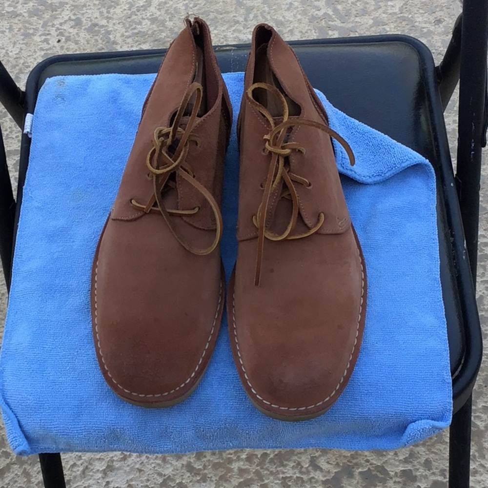 Wolverine suede chukka boots 11./med. used